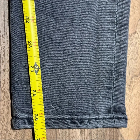 AGOLDE Women’s Nico High Rise Slim Fit Denim Jeans Ceremony Gray 25 Button Fly - Picture 8 of 8